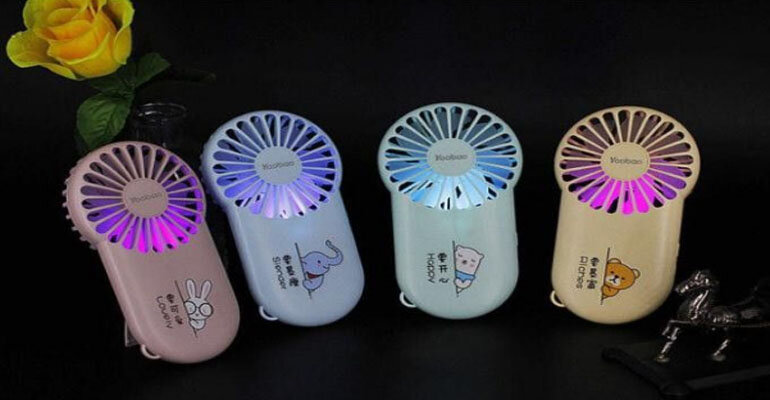 Quạt mini cầm tay Yoobao LT-S3152 có thiết kế dễ dàng xinh xắn Quạt tích điện Yoobao
