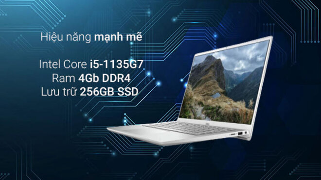 Bộ vi xử lý Intel thế hệ 11 giúp máy hoạt động trơn tru