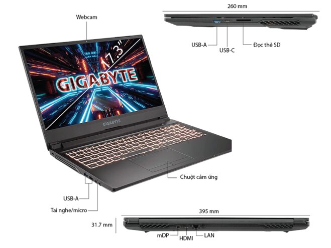 laptop Gigabyte G7