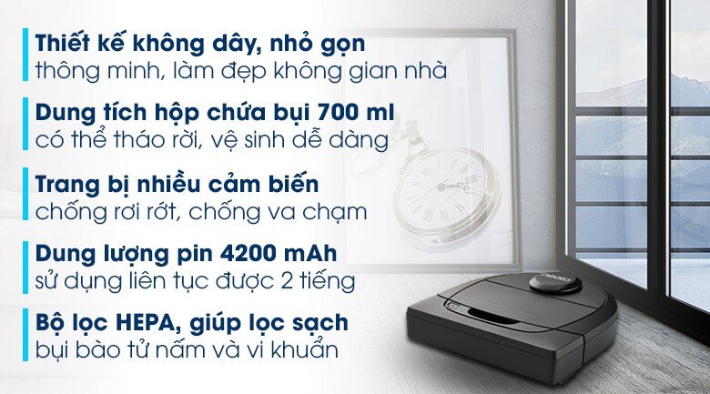 Robot hút bụi Botvac D6 Connected