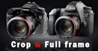 Sự khác biệt giữa máy ảnh DSLR crop và full-frame