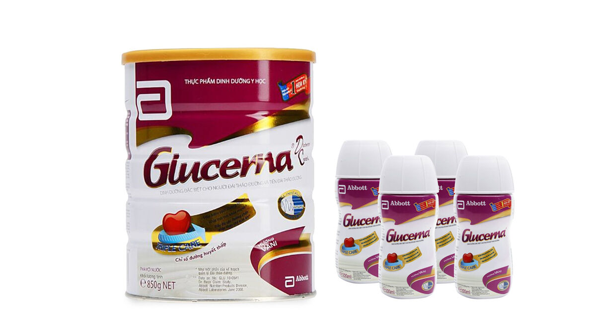 Sữa Abbott Glucerna có tốt không ? Có phù hợp cho người tiểu đường hay không ?