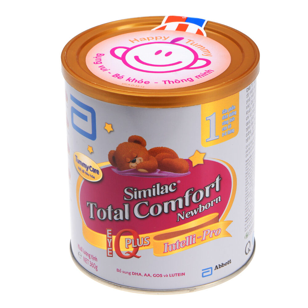 Sữa bột Abbott Similac Total Comfort 1 giúp bé tiêu hóa dễ dàng