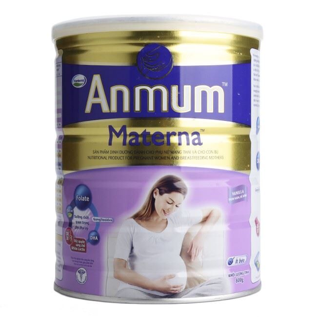 Sữa bột Anmum Materna bổ sung hàm lượng Folate cần thiết cho mẹ bầu