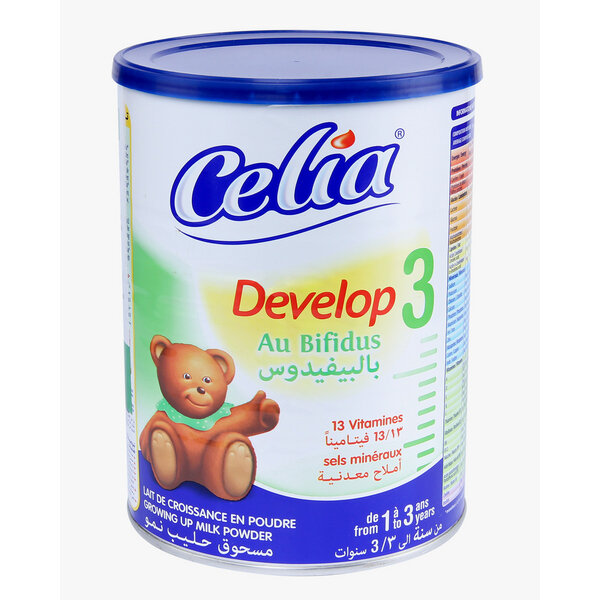 Sữa bột Celia Develop số 3 giúp bé từ 1 đến 3 tuổi phát triển toàn diện