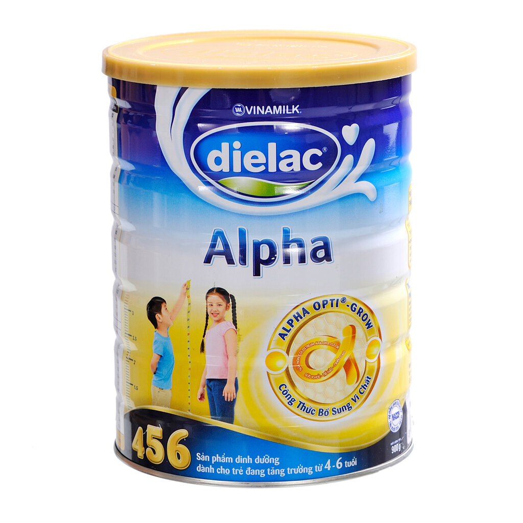 Sữa bột Dielac Alpha 456 hỗ trợ khả năng học hỏi và ghi nhớ cho bé từ 4 đến 6 tuổi