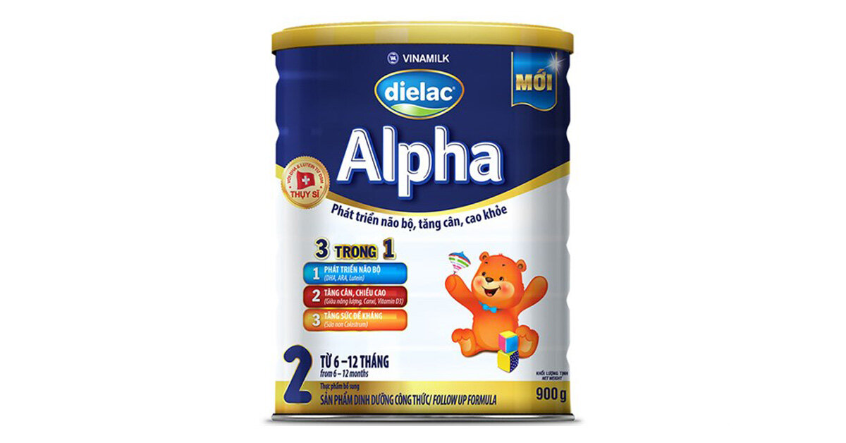 Sữa bột Dielac Alpha có dễ tiêu hóa và giúp trẻ tăng cân tốt không ?