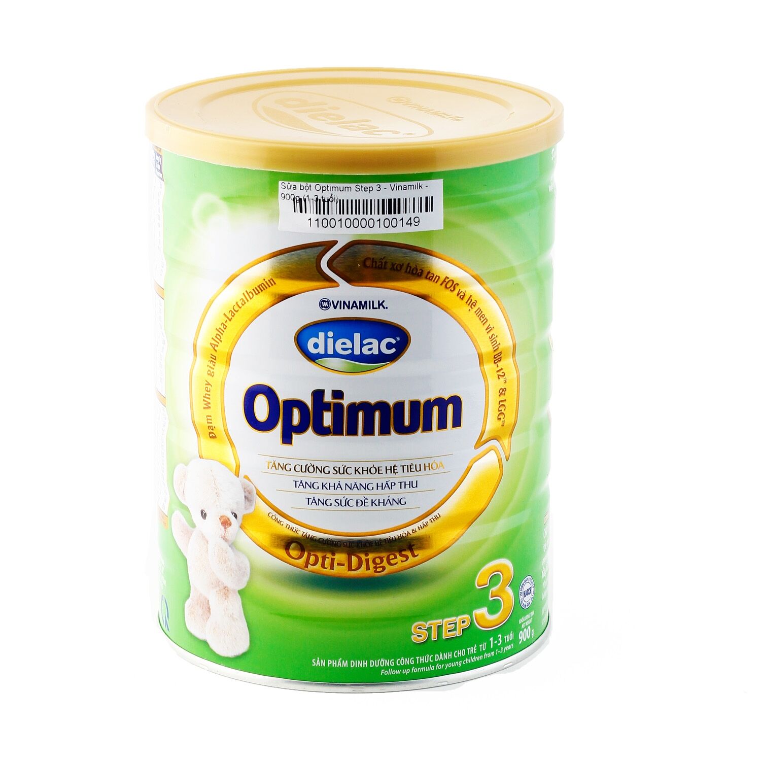Sữa bột Dielac Optimum Step 3 dinh dưỡng cho trẻ từ 1 đến 3 tuổi