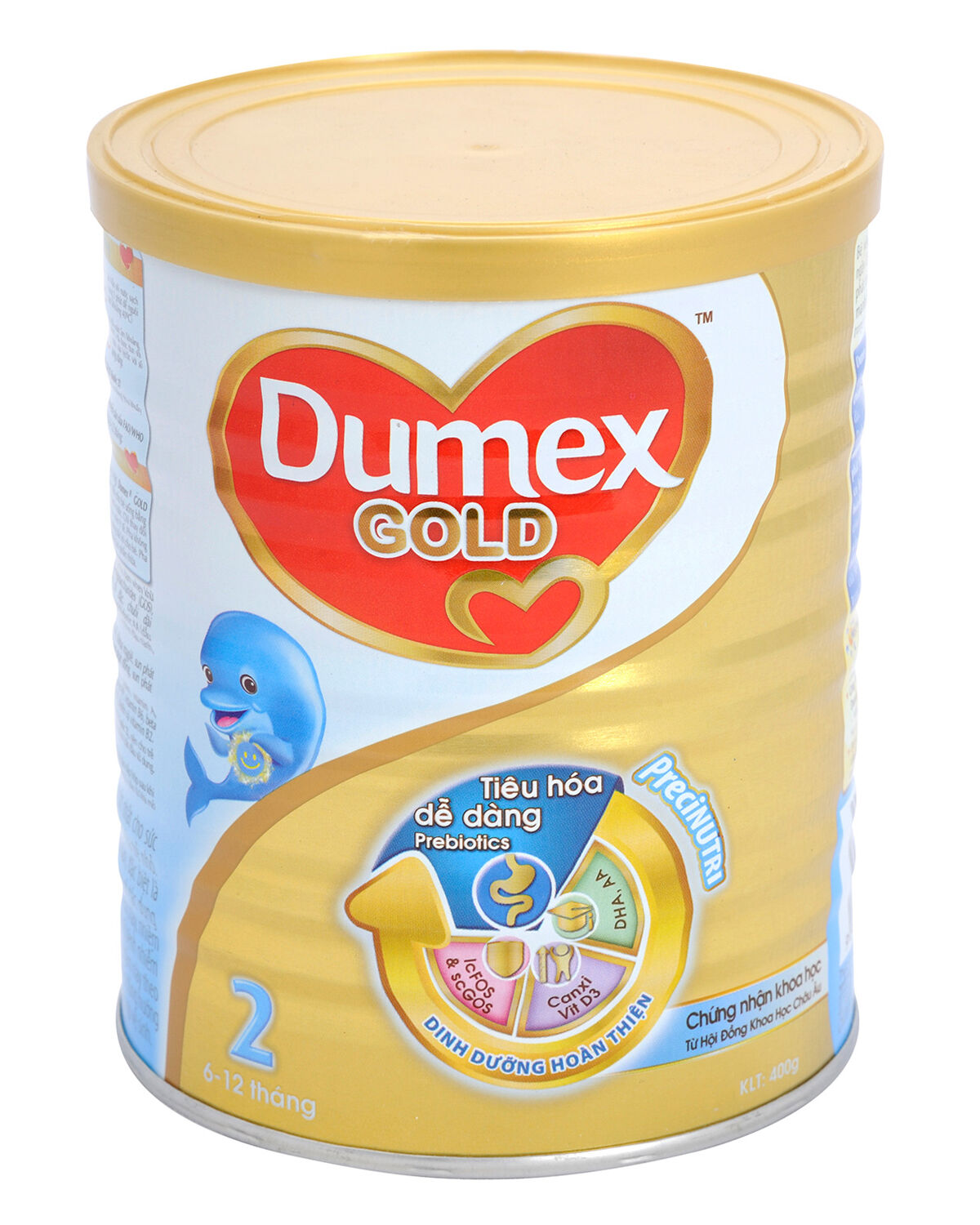 Sữa bột Dumex Gold 3 giúp bé phát triển trí tuệ và thị giác