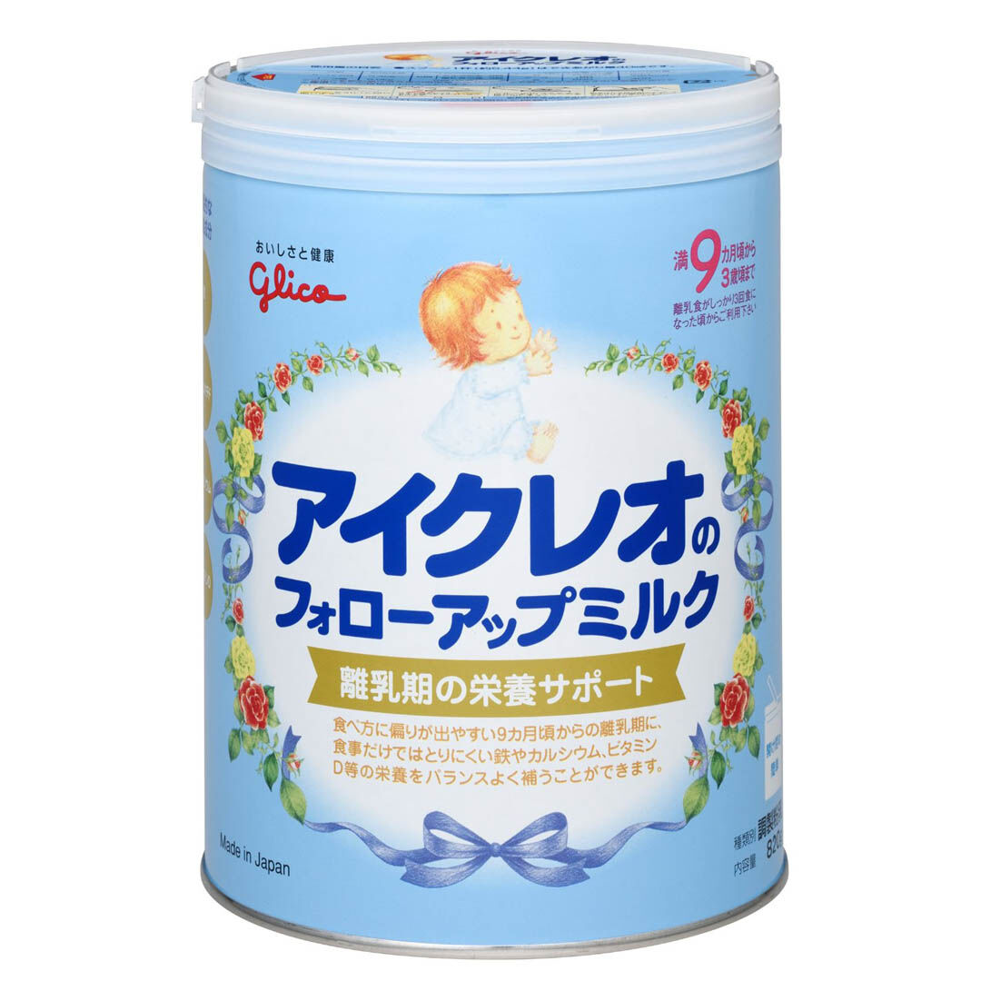 Sữa bột Glico Icreo số 9 dinh dưỡng cho bé từ 9 đến 36 tháng tuổi