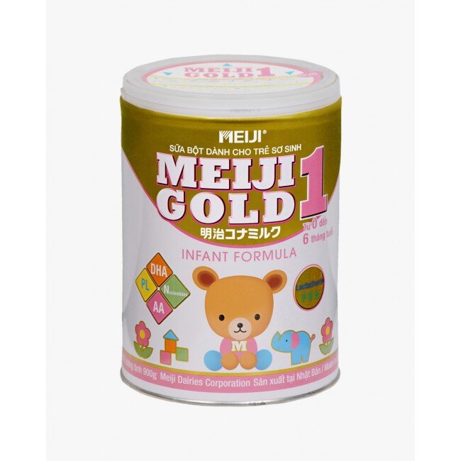 Sữa bột Meiji Gold 1 dinh dưỡng cho trẻ từ 0 đến 6 tháng tuổi