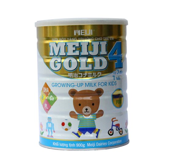 Sữa bột Meiji gold 4 giúp trẻ từ 3 đến 7 tuổi phát triển toàn diện