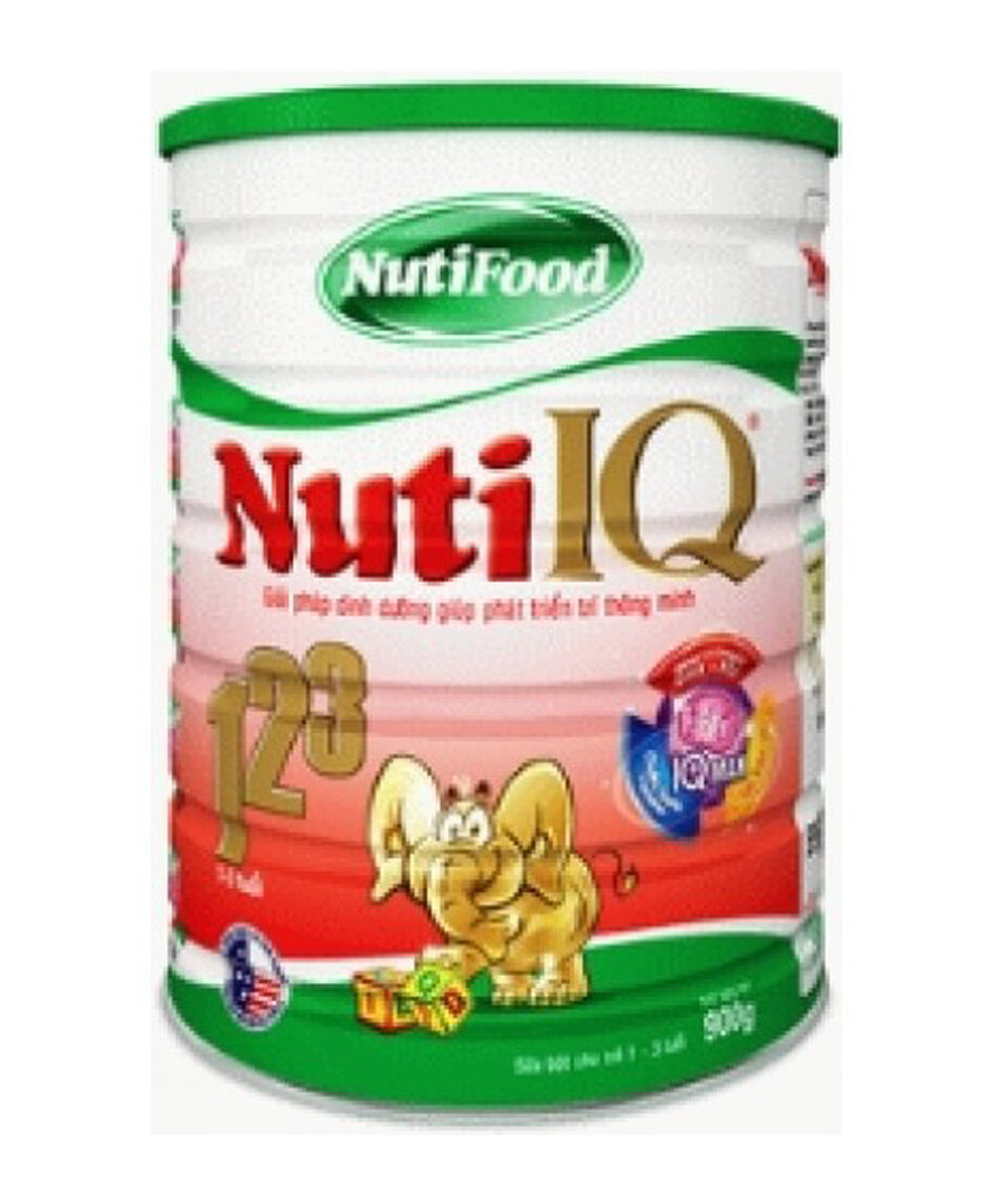 Sữa bột Nuti IQ 123 – Sữa dành cho trẻ từ 1 – 3 tuổi