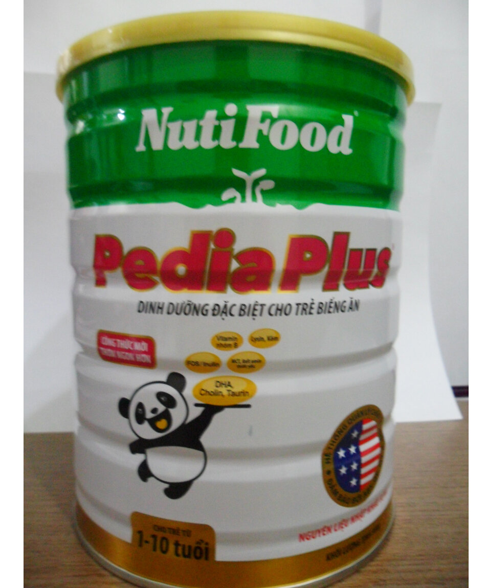 Sữa bột Nutifood Nuti PediaPlus dinh dưỡng cho trẻ từ 1 đến 10 tuổi