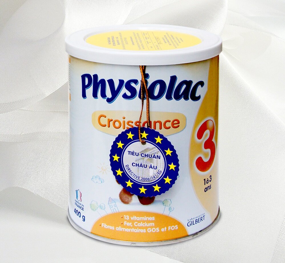 Sữa bột Physiolac số 3 – Không lo bé bị táo bón
