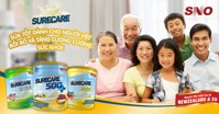 Sữa bột Surecare chính hãng không lo hàng giả tại siêu thị sữa Online Sua.vn