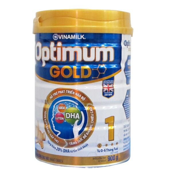 Sữa bột Vinamilk Optimum Gold số 1 dinh dưỡng cho trẻ từ 0 đến 6 tháng tuổi