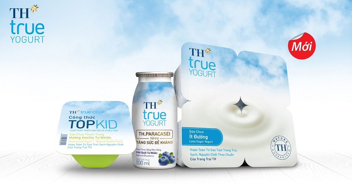 Sữa chua TH True MILK có công dụng gì, có những hương vị nào?