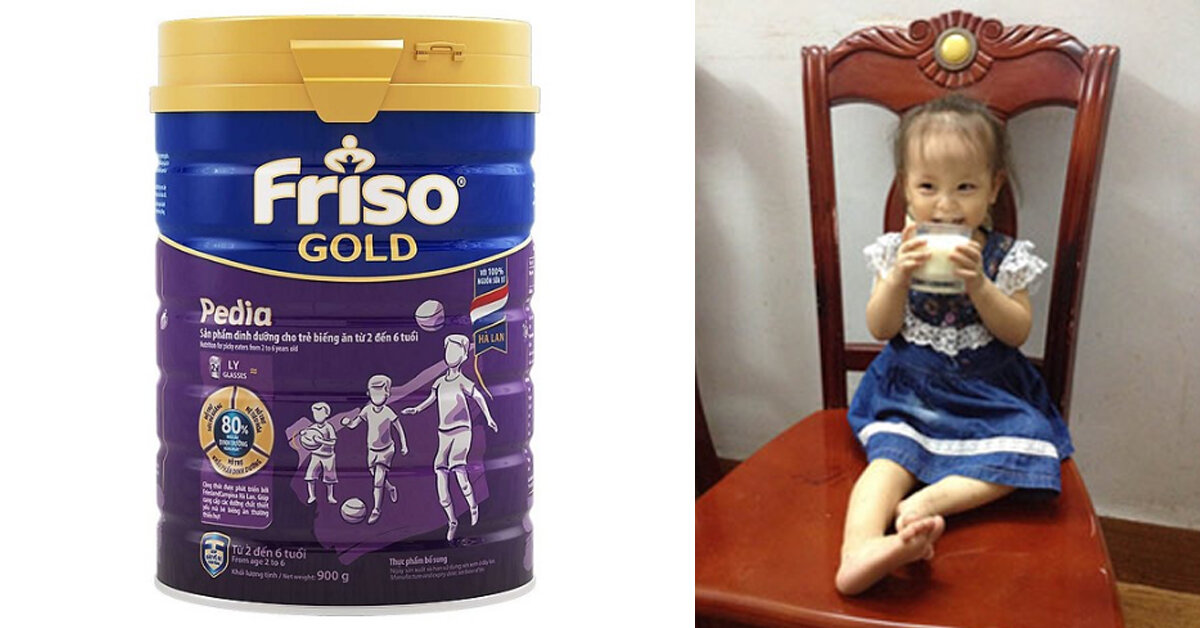 Sữa Friso Gold Pedia có thực sự giúp trẻ hết biếng ăn không ?
