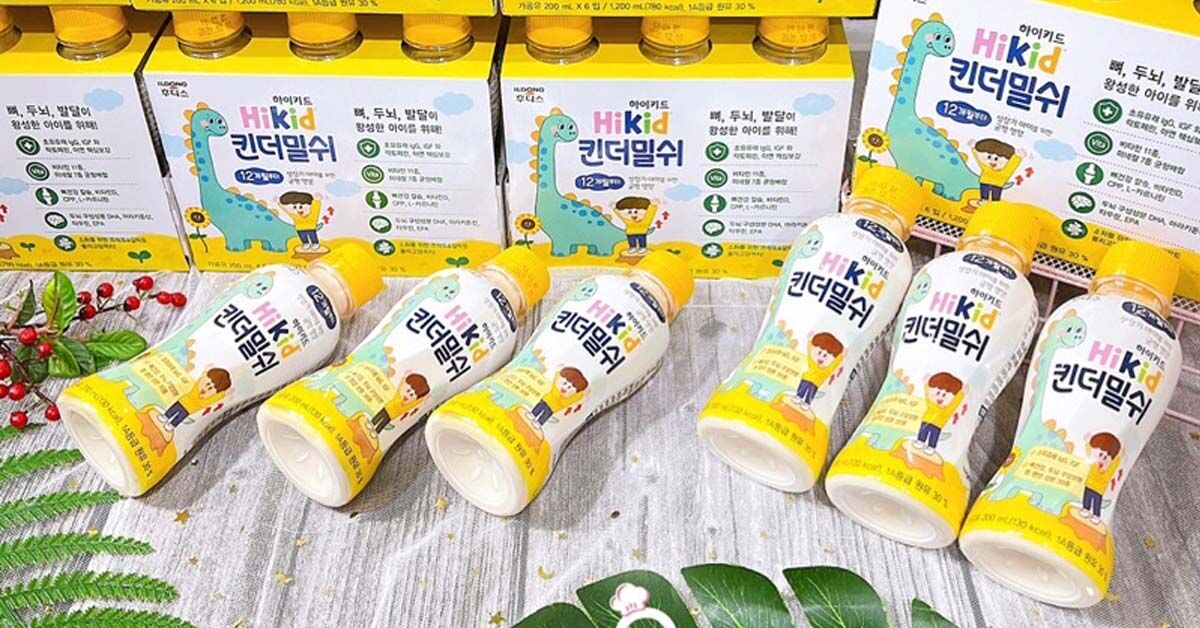 Sữa Hikid Hàn Quốc pha sẵn có tốt không? Giá bao nhiêu?