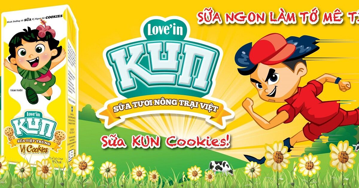 Sữa Kun hương bánh quy: Thơm ngon và truyền tải thông điệp ý nghĩa cho bé