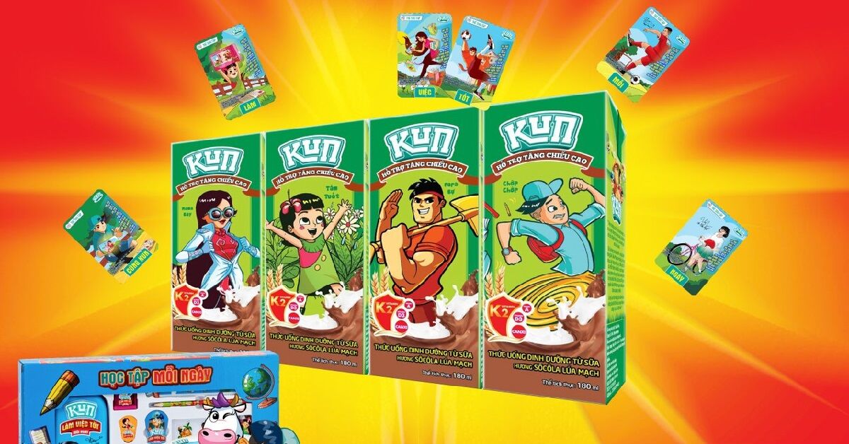 Sữa Kun: Sản phẩm từ nông trại sạch, giàu dưỡng chất