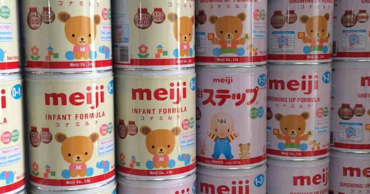 Sữa Meiji chính hãng giá bao nhiêu tiền ?