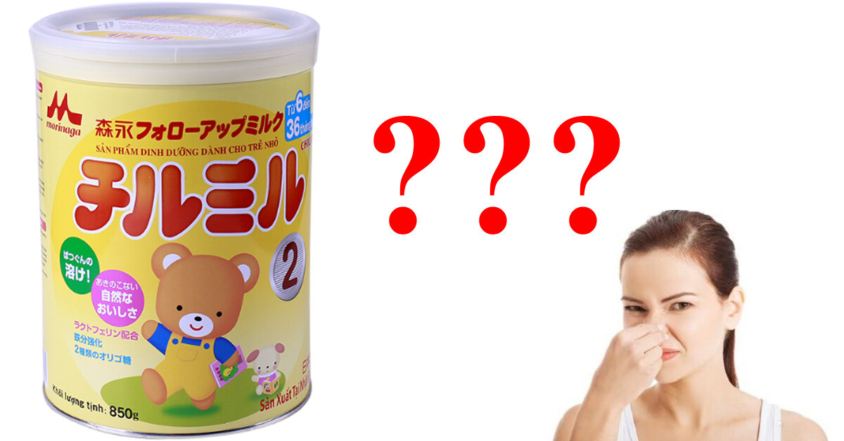 Sữa Morinaga nhập khẩu tại vì sao lại có mùi tanh hơn sữa Morinaga nội địa Nhật ?