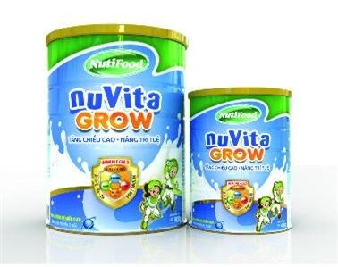 Sữa NuVita Grow 900g - Cho nhỏ xíu sự cải cách và phát triển chất lượng tốt nhất