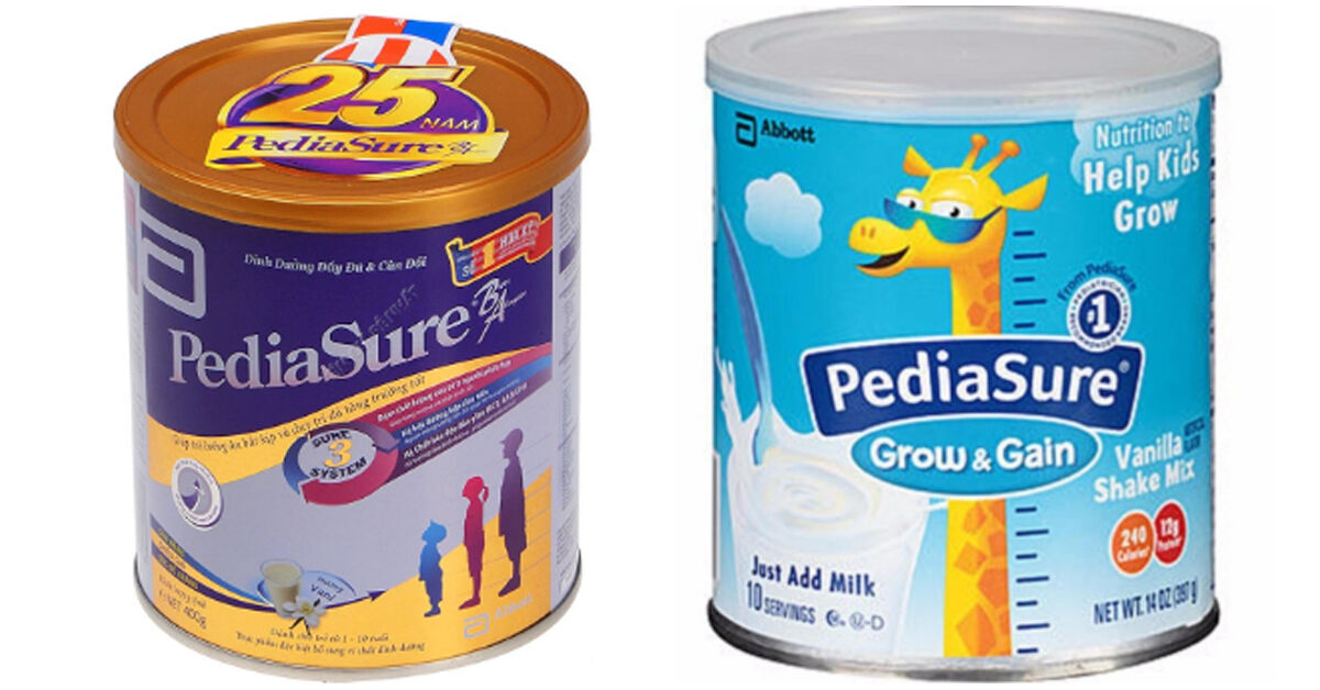 Sữa Pediasure 400g có tốt không ? Có mấy vị ? Giá bao nhiêu tiền ?