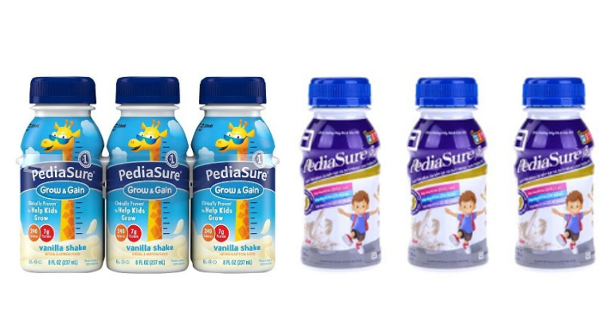 Sữa Pediasure nước có mấy loại ? Phân biệt sữa Pediasure nước giả như thế nào ?