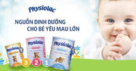 Sữa Physiolac có tốt không? Có tăng cân không? Giá sữa bột Physiolac rẻ nhất bao nhiêu tiền?