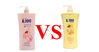 Sữa tắm E100 màu vàng và màu hồng loại nào tốt hơn?