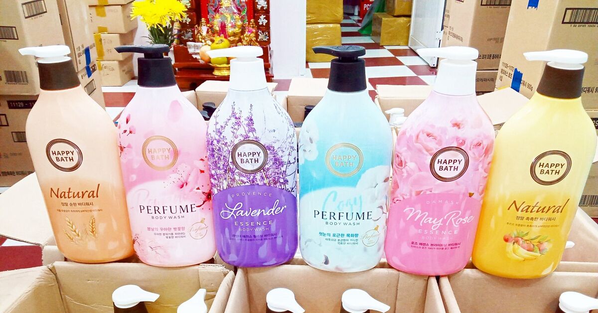 Sữa tắm Hàn Quốc giúp dưỡng ẩm, trắng da tốt nhất hiện nay