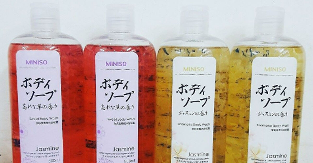 Sữa tắm Miniso Nhật bản có dùng được cho bà bầu không ?