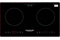 Sunhouse SHB9101 giá chỉ 1,9 triệu đồng, bếp từ đôi công suất cao, bền đẹp cho gia đình