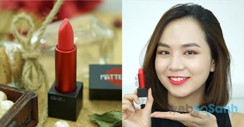 Swatch 5 màu son mới tinh của bộ sưu tập son lì Hàn Quốc Matte Kiss