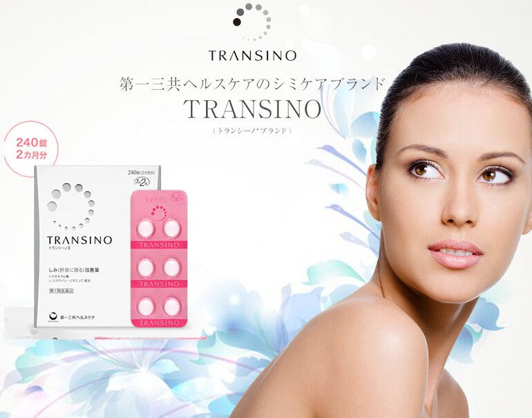 Transino whitening – Viên uống trị nám tàn nhang hàng đầu tại Nhật Bản