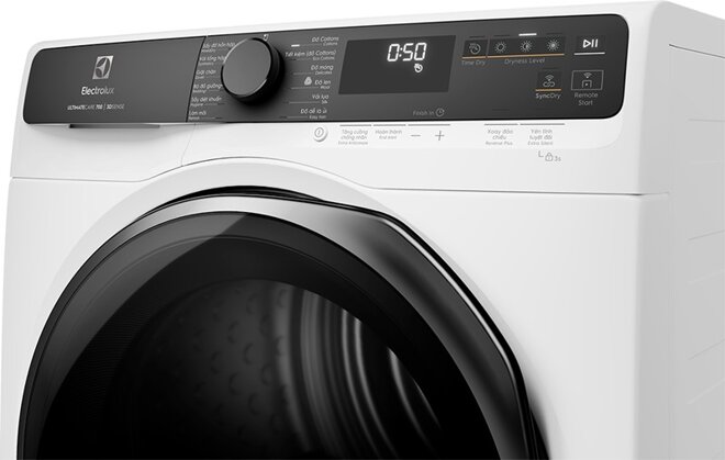 Ưu nhược điểm của máy sấy bơm nhiệt Electrolux UltimateCare 700 9 kg EDH903R7SC/EDH903R7WC