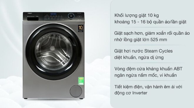 máy giặt Aqua cửa ngang nào tốt