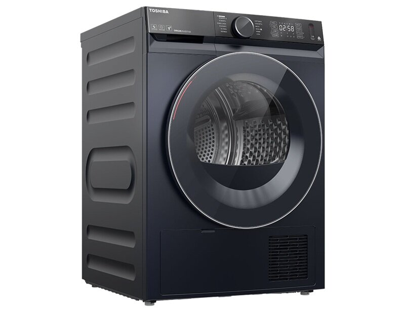 Toshiba TD-BK110GHV(MK) giảm 6 triệu, máy sấy bơm nhiệt 10kg có diệt khuẩn UV