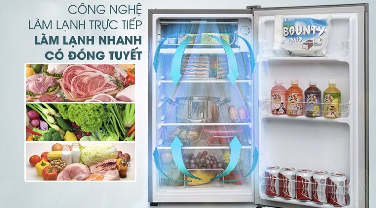 Tủ lạnh mini Electrolux 92 lít 