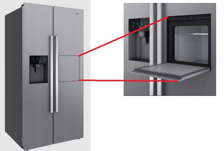 Đẳng cấp tủ lạnh Teka RLF 74925 SS EU trong thiết kế