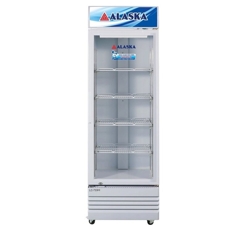 Thiết kế hiện đại của Alaska Inverter 1 cánh 450 lít LC-733HI