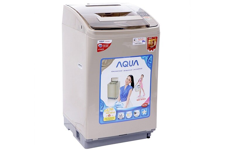 Máy giặt Aqua AQW U800AT có giá tham khảo 3.120.000đ tại websosanh.vn