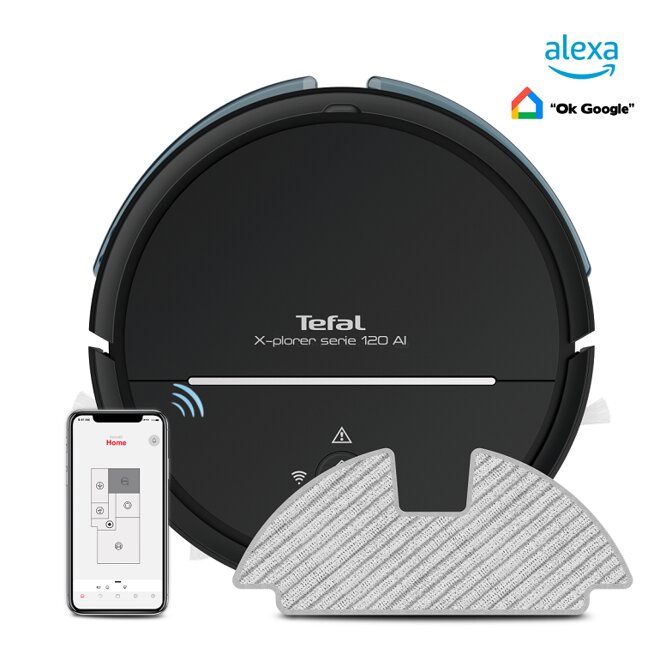 Robot hút bụi lau nhà Tefal RG7865WH được trang bị các công nghệ vượt trội