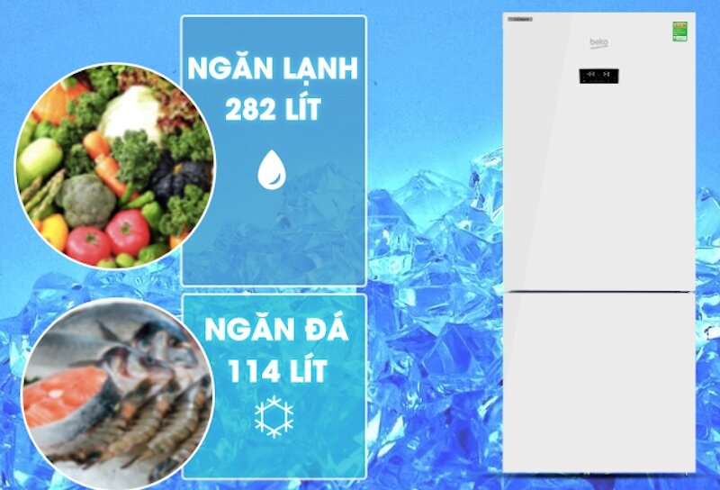 6 utilities and energy saving technologies of Beko Inverter 396 liter RCNT415E50VZGW refrigerator