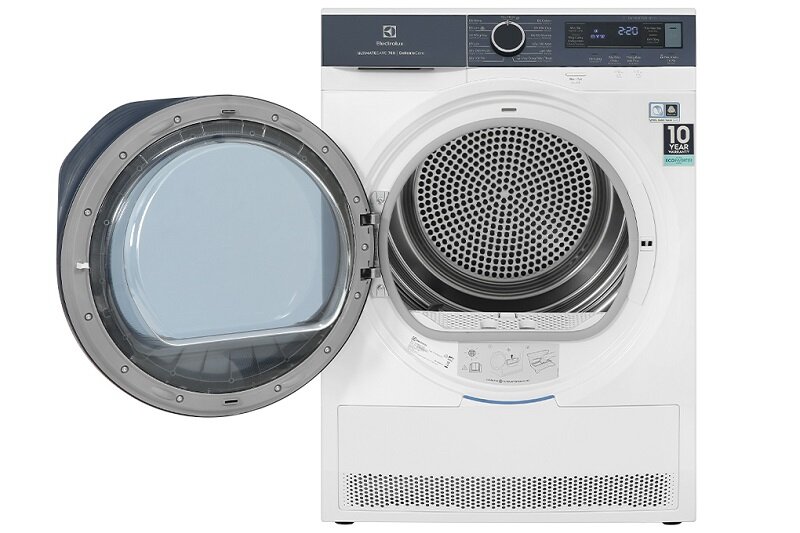 máy sấy quần áo bơm nhiệt Electrolux