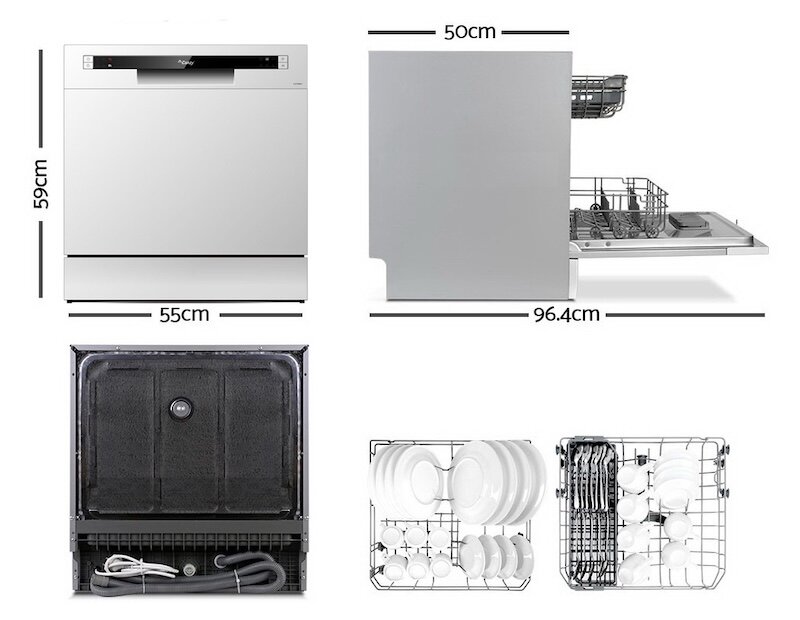 Máy rửa bát Canzy CZ-P802G sự tinh tế trong từng chuyển động rửa