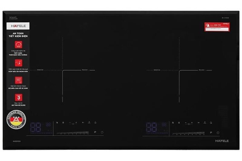 Bếp từ đôi Hafele HC-I7323B 536.61.886